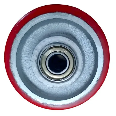 P 92-1 - Большегрузное полиуретановое колесо 75 мм (шарикоподш.)