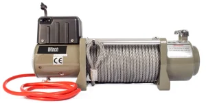 Лебедка электрическая автомобильная 5897кг 28м 12В (S13000)